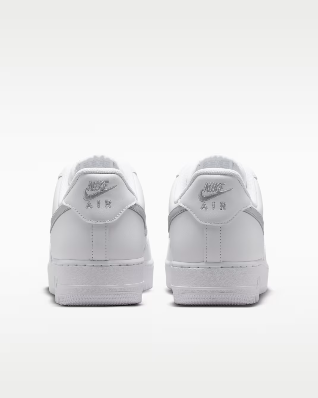 FJ4146-134 Nike Air Force 1 Low '07 "White/Metallic Silver" (Men's)