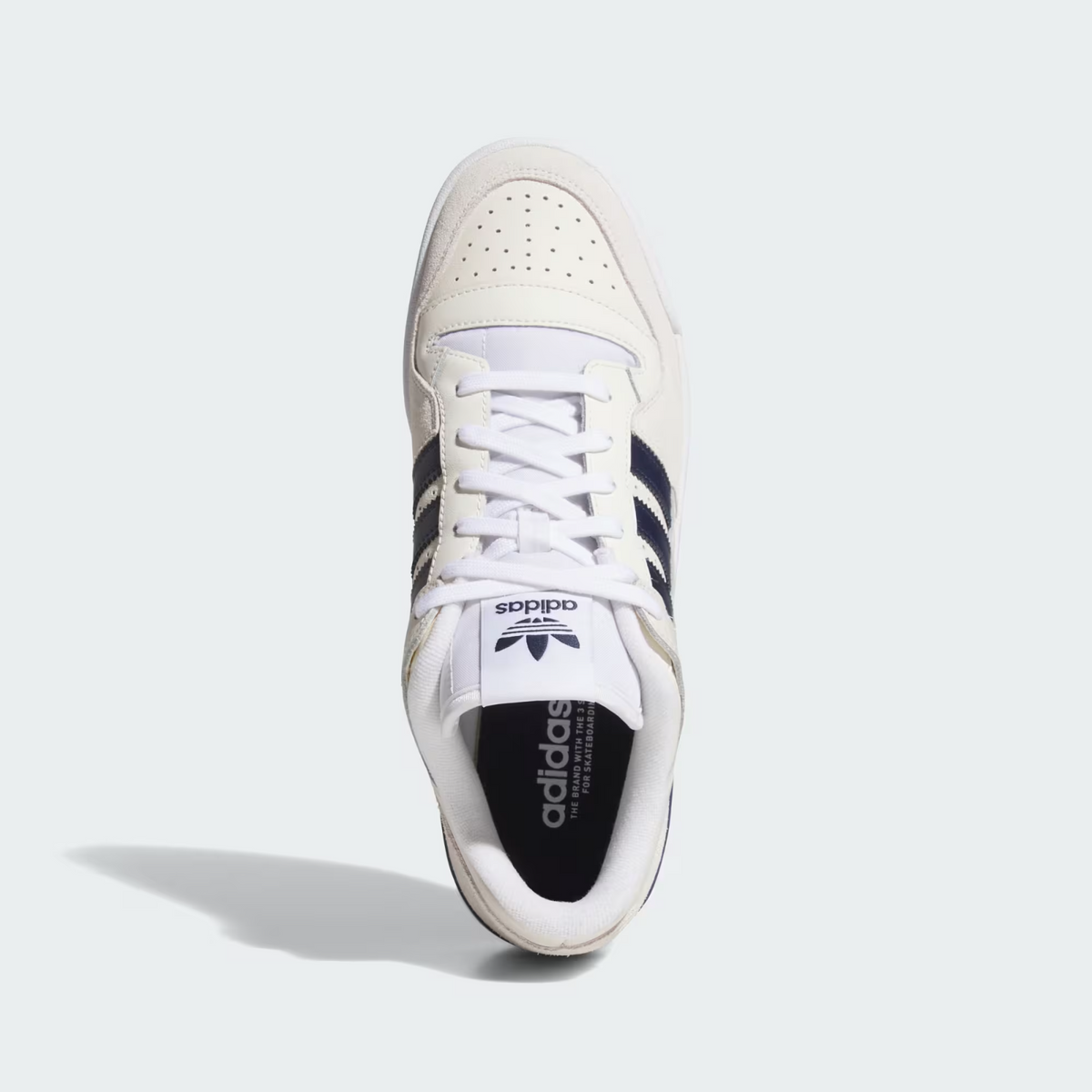 HQ9422 adidas Forum Low Chalk White Collegiate Navy (Men's)
