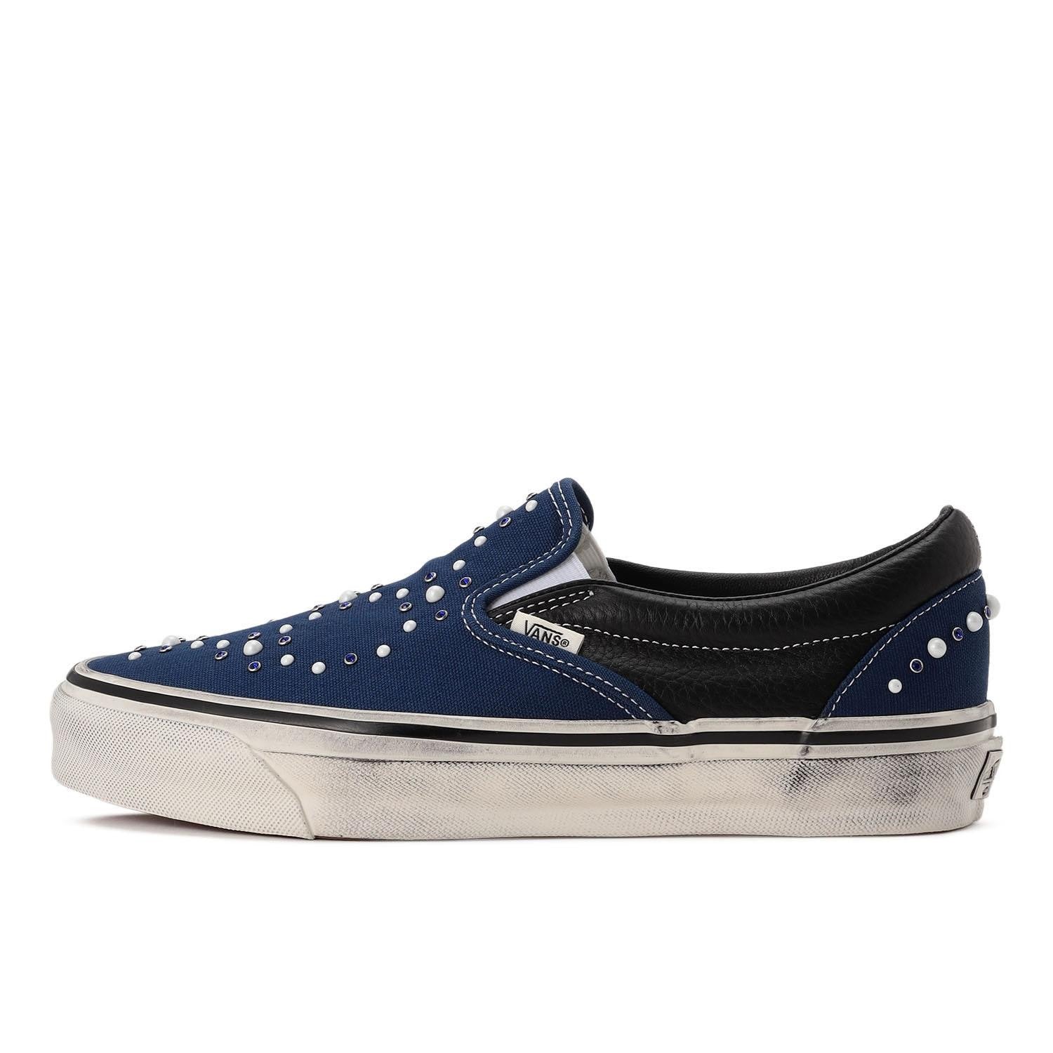 VN000D9PIND Vans Premium Classic Slip-On Pearlized Pack Indigo Blue (Men's)
