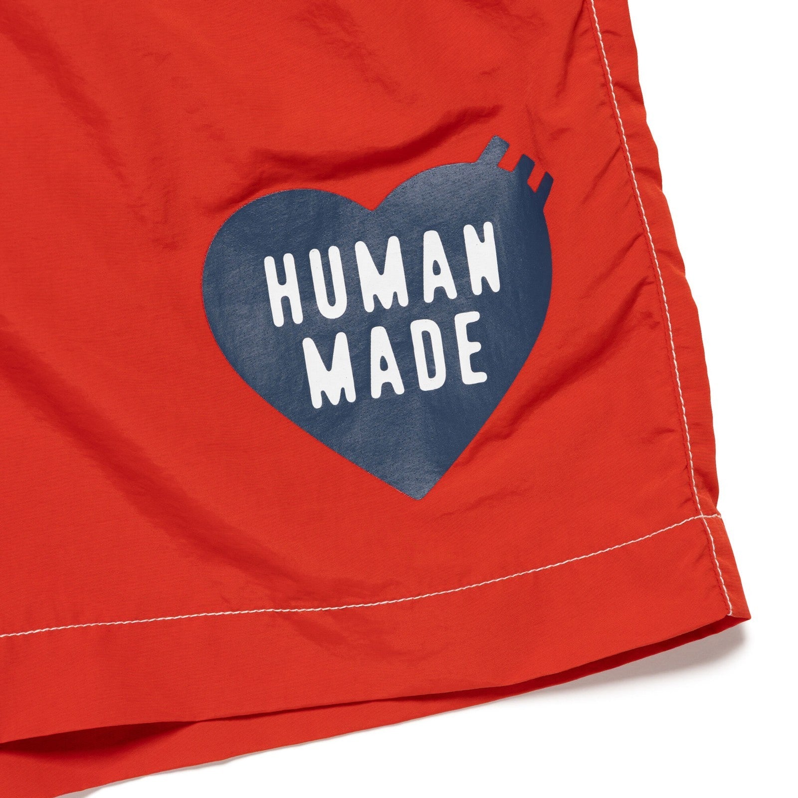 HUMAN MADE Swim Shorts Red