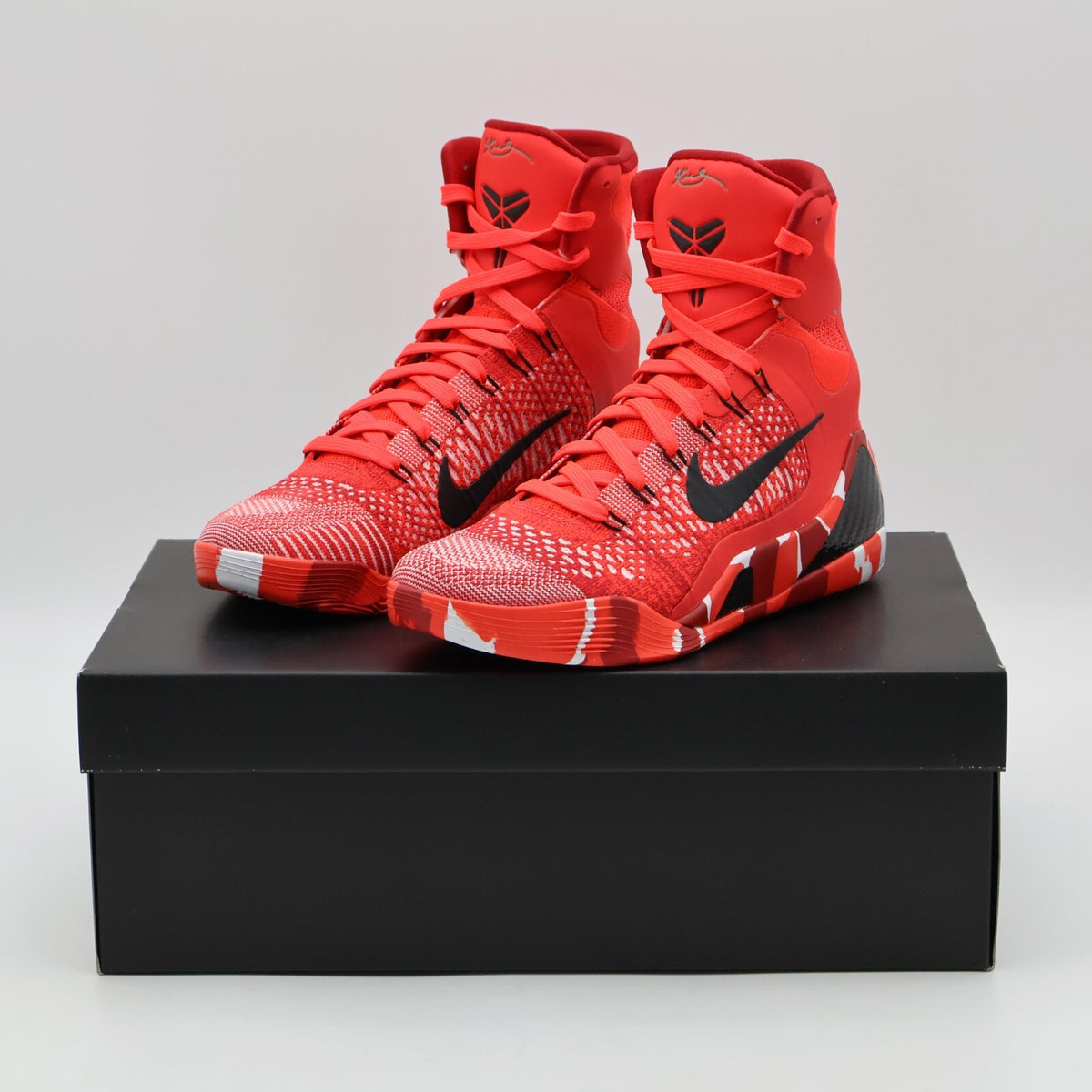 FZ7335-600 Nike Kobe 9 Elite Protro Bright Crimson and Emerald Green (Men's)