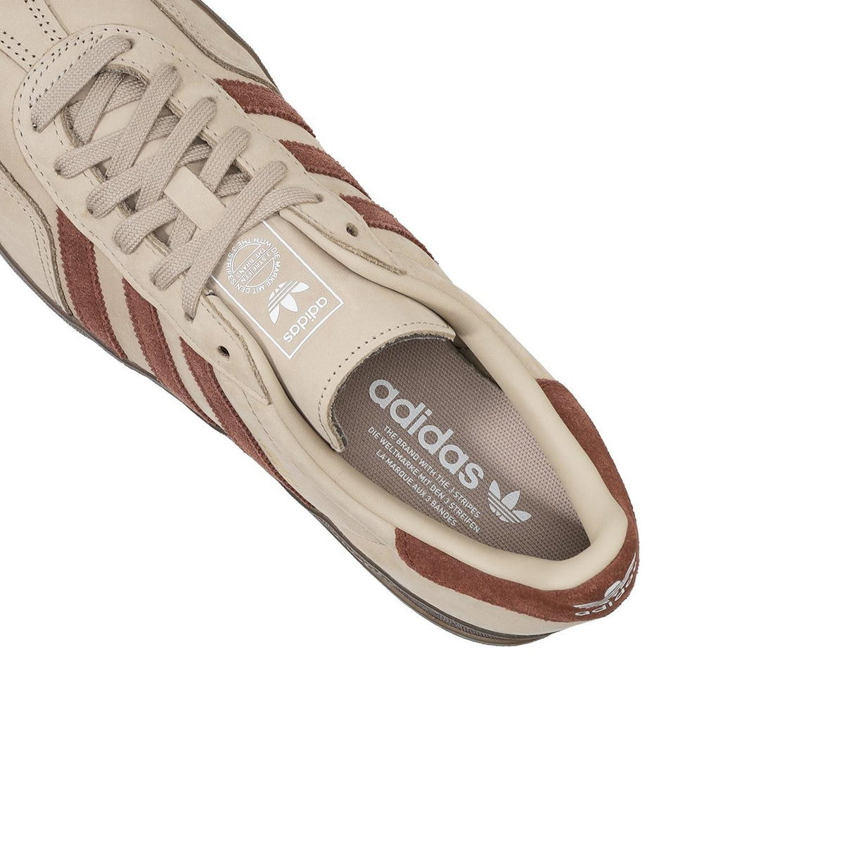 JQ8387 adidas GAZELLE INDOOR TRAKHA FOXBRN FTWWHT (Men's)