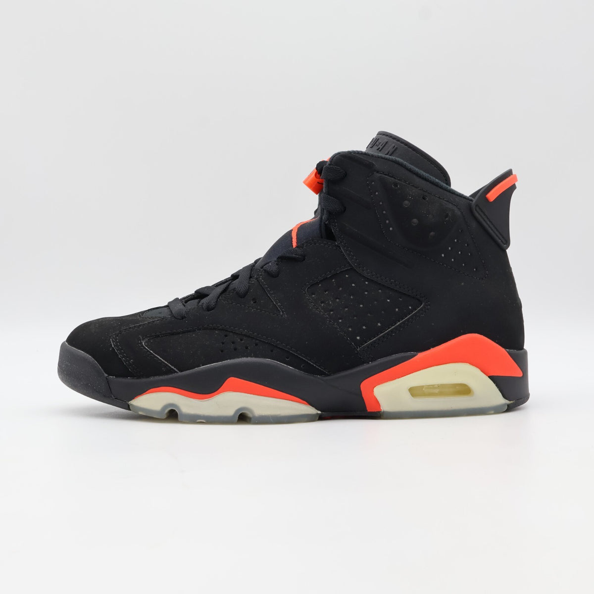 384664-060 Nike Air Jordan 6 Retro Black Infrared (Men's)