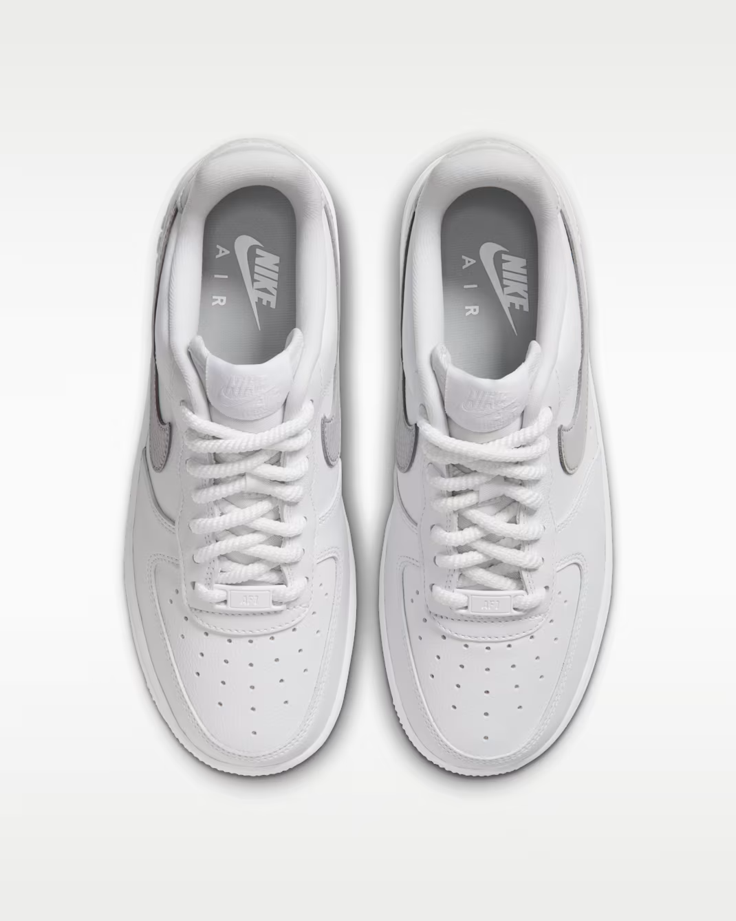 IQ0134-101 Nike Air Force 1 '07 "White/Grey Fog" (Women's)