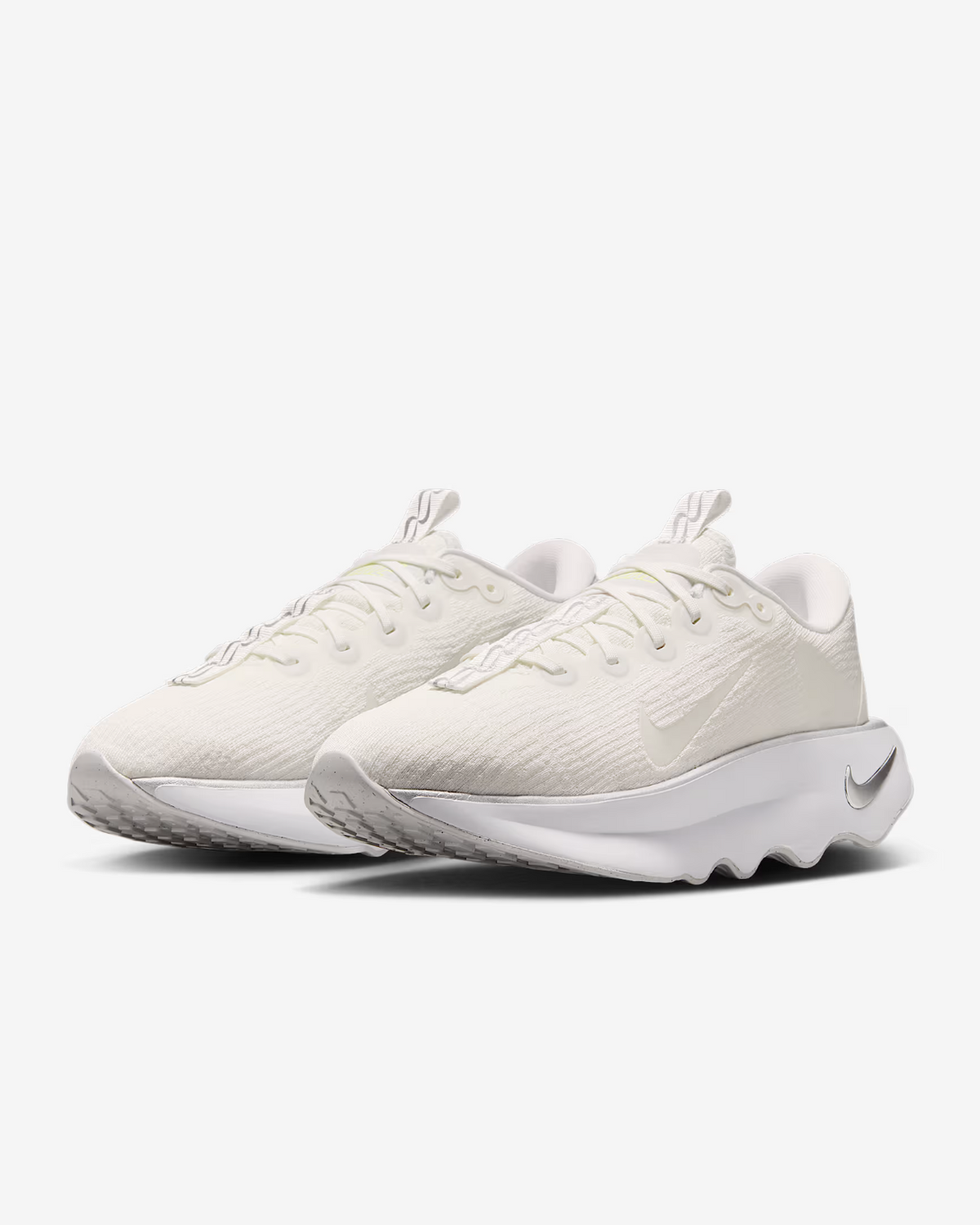 DV1238-111 Nike  Motiva Summit White White Metallic Silver Summit White(Women's)