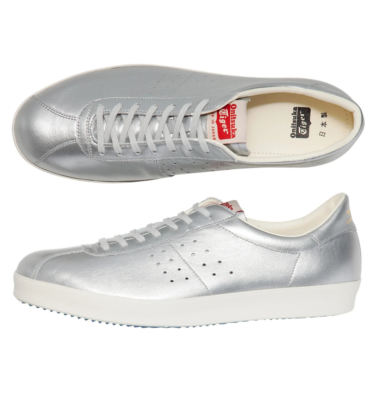 1183A914-020 Onitsuka Tiger NIPPON MADE Lawnship NM Pure Silver (Men's)
