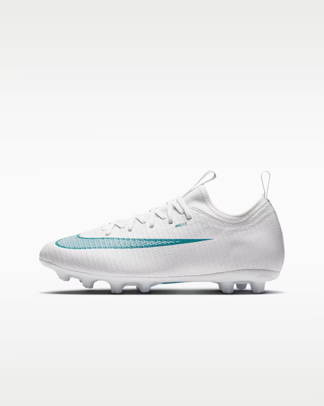 IO1194-102 Nike GS Mercurial Vapor 17 Academy "White/Dusty Cactus"