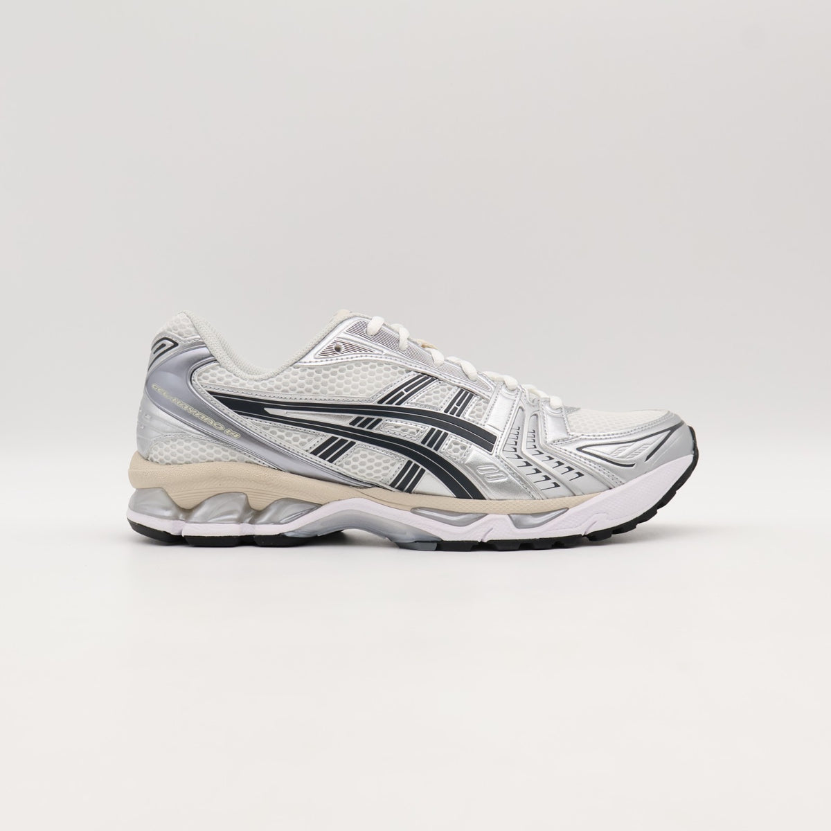 1203A537-110 Asics Gel-Kayano 14 White Graphite Grey (Men's)