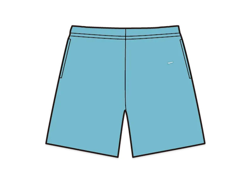 Supreme Small Box Sweatshort "Light Blue"