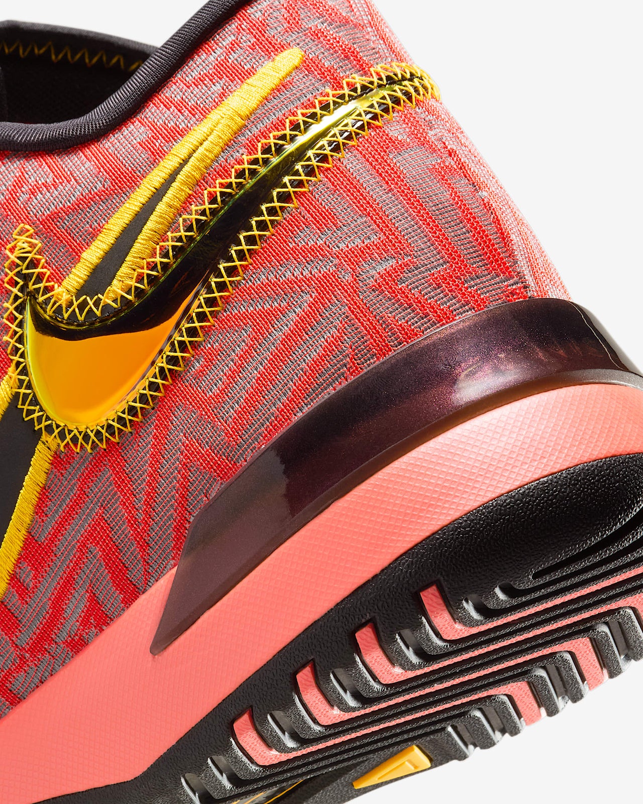 HF0711-600 Nike LeBron NXXT Genisus Bright Crimson Black Sundial Laser (Men's)