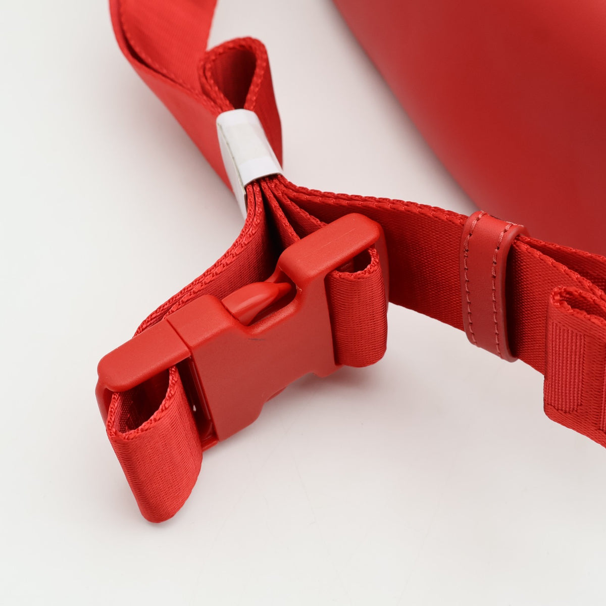 Supreme Leather Waist Bag Red (FW23)
