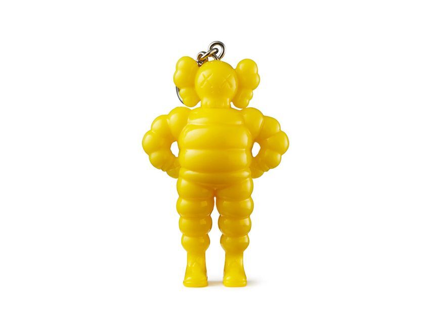 KAWS CHUM KEYHOLDER Yellow