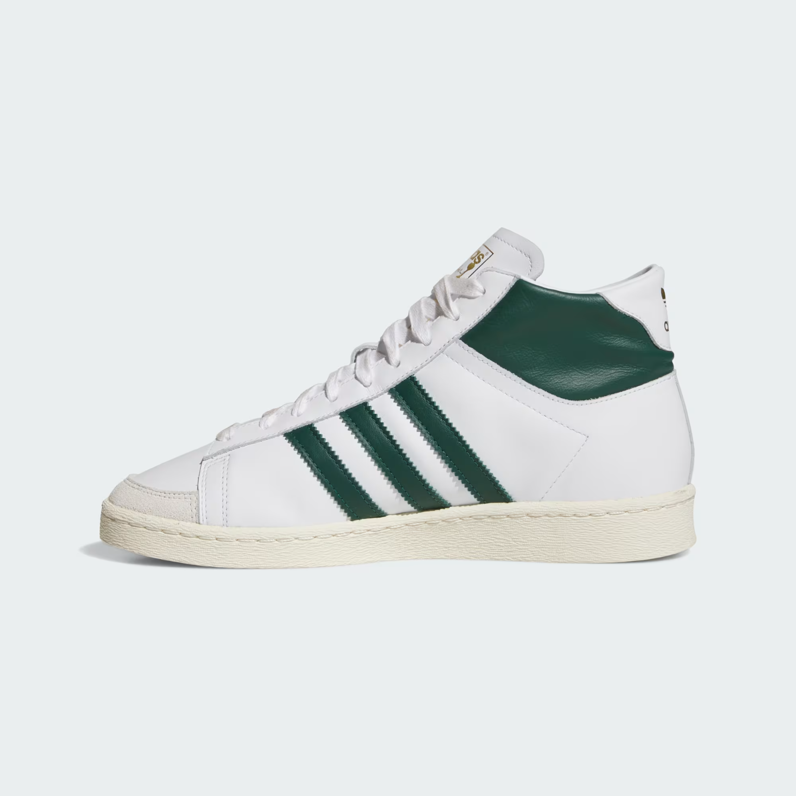 JI3444 adidas Originals Jabbar Hi Cloud White Collegiate Green Off White (Men's)