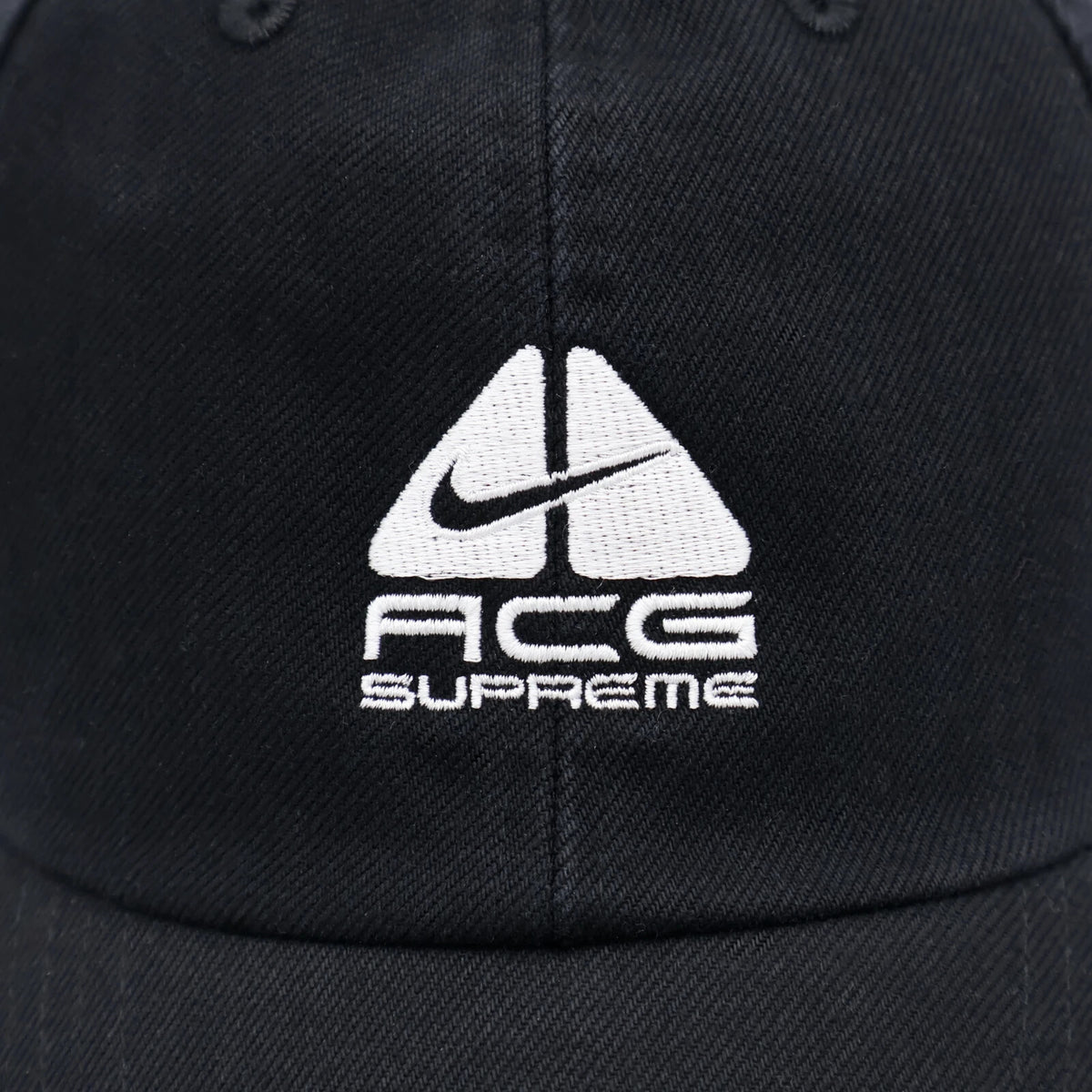 Supreme Nike ACG Denim 6-Panel Black