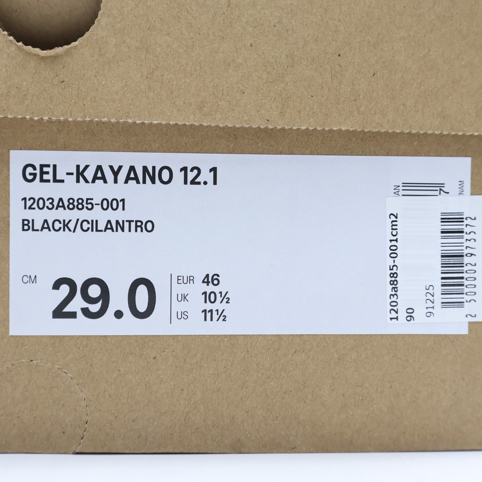 1203A885-001 Asics Gel-Kayano 12.1 White Independence Blue (Men's)