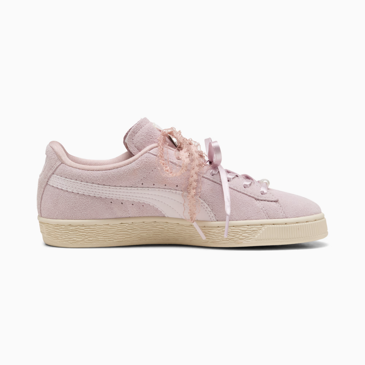 408330-05 Puma Suede Bloom "Misty Pink/Powder Pink" (Women's)