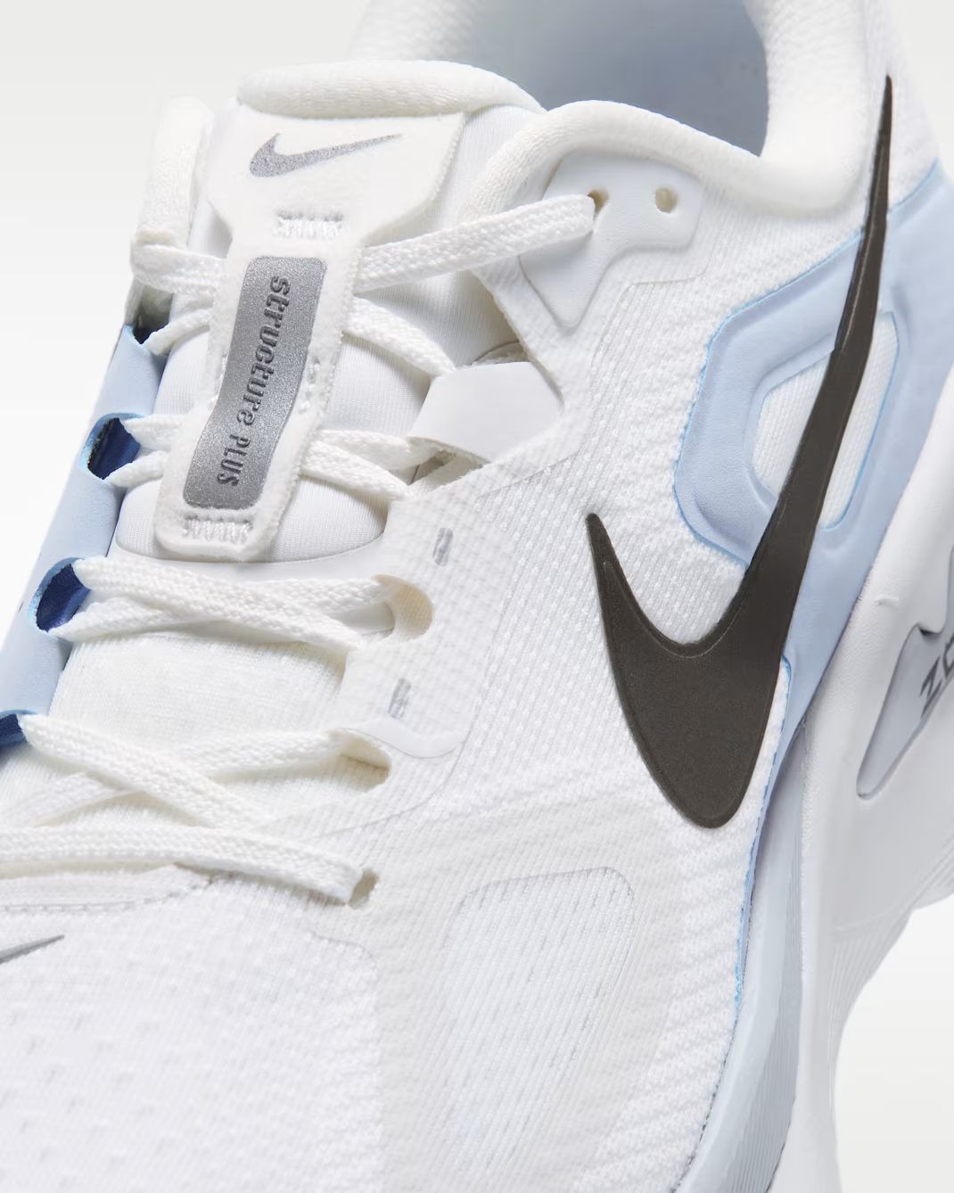 HQ3048-103 Nike Structure Plus "Summit White/Light Armory Blue" (Men's)