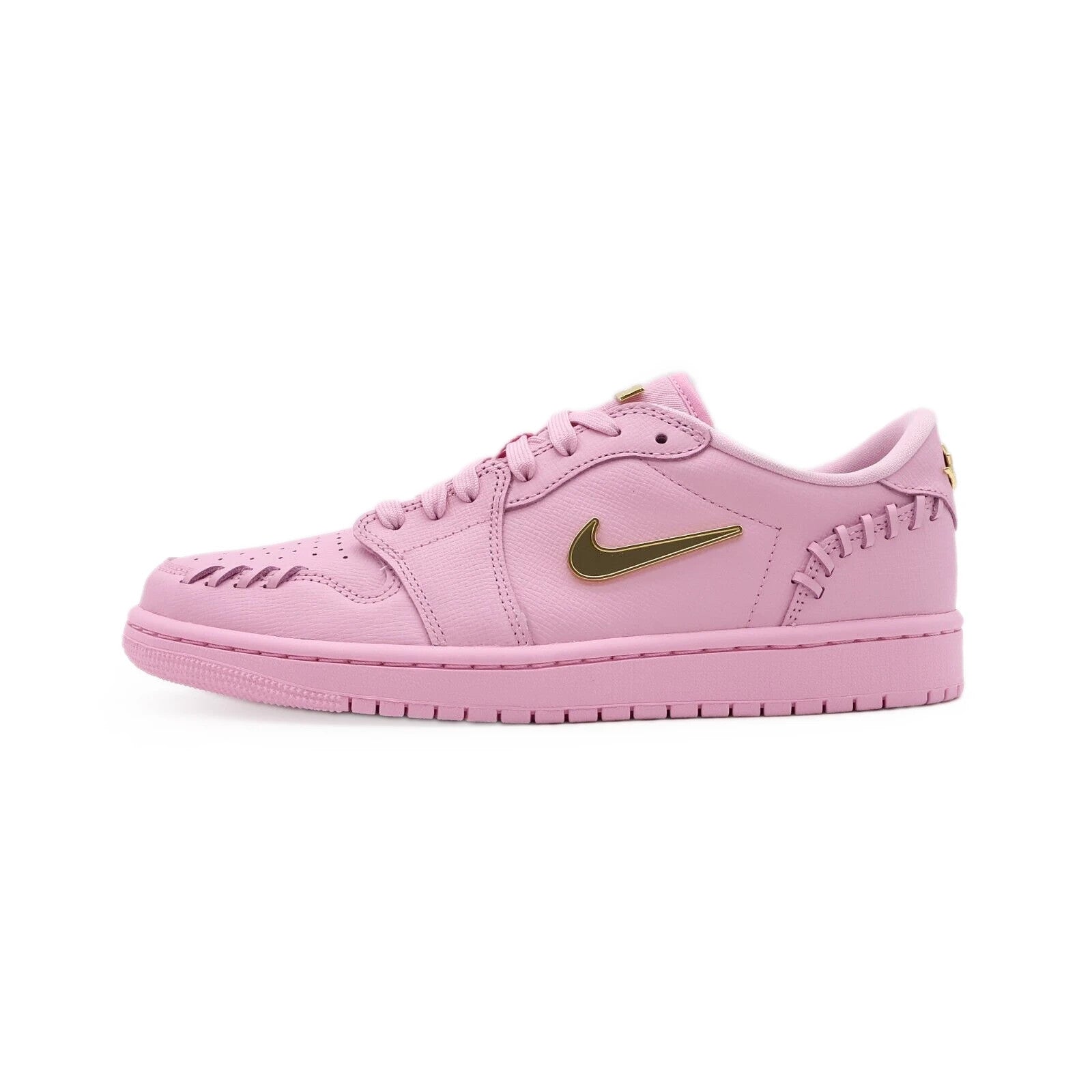 FN5032-600 Nike Air Jordan 1 Low MM Perfect Pink Metallic Gold (Women's)
