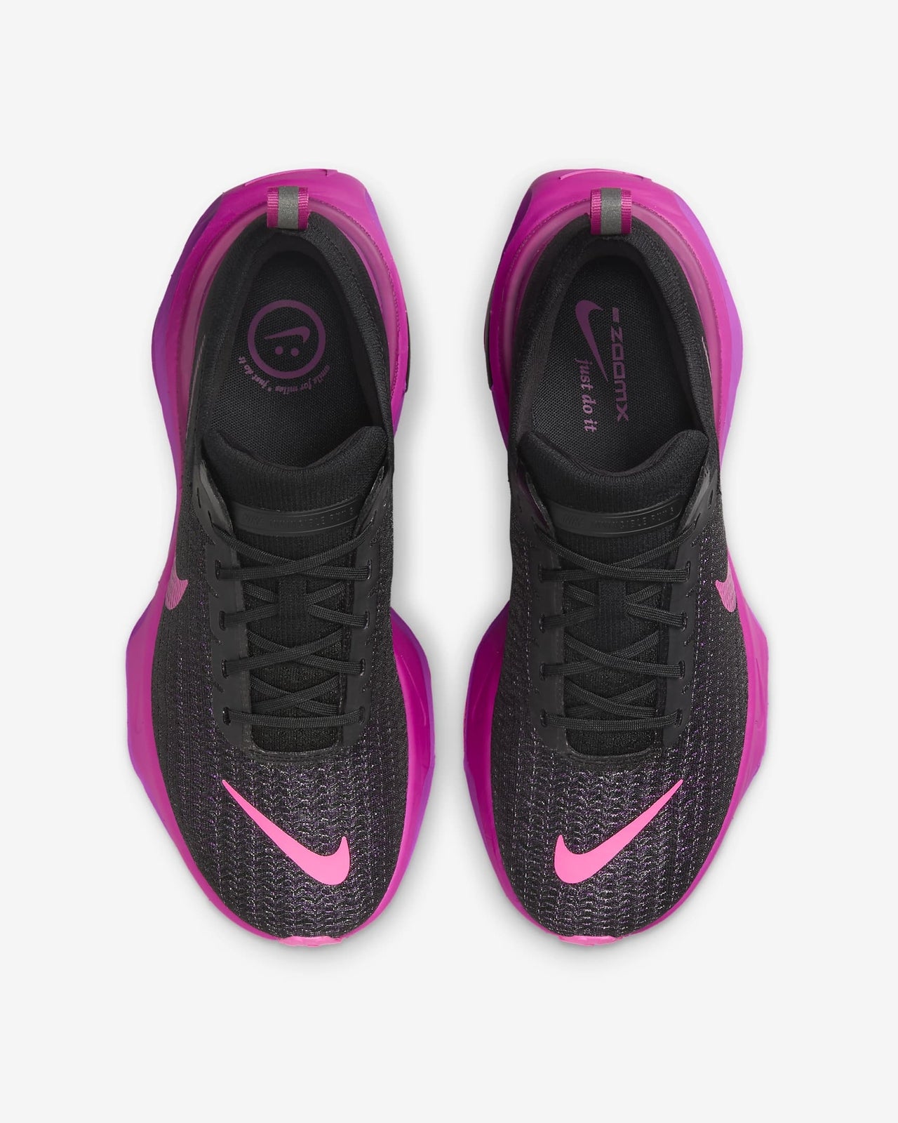 DR2615-006 Nike Invincible 3 Black Vivid Grape Hyper Violet Laser Fuchsia (Men's