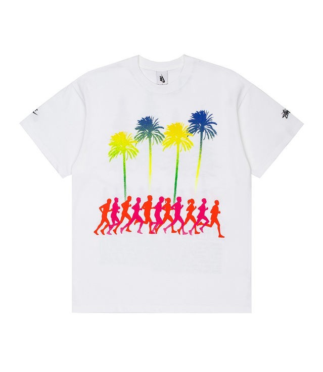 Nike Stussy Douglas Firs to Palm Trees T-Shirt White