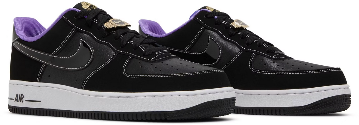 DR9866-001 Nike Air Force 1 Low '07 LV8 EMB World Champ "Black" (Men's)