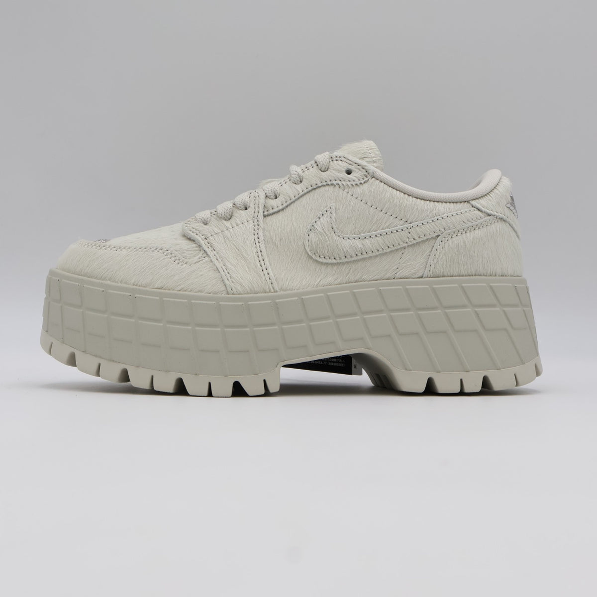 IB7210-001 Nike Air Jordan 1 Brooklyn Low Light Bone Metallic Silver (Women's)
