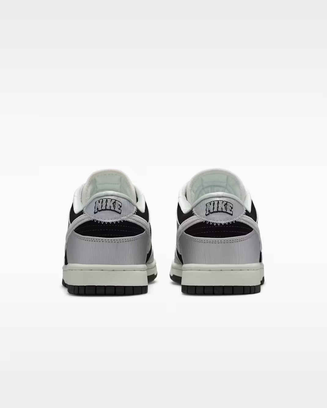 IM4413-001 Nike Dunk Low Varsity Pack "Metallic Silver/Black" (Men's)