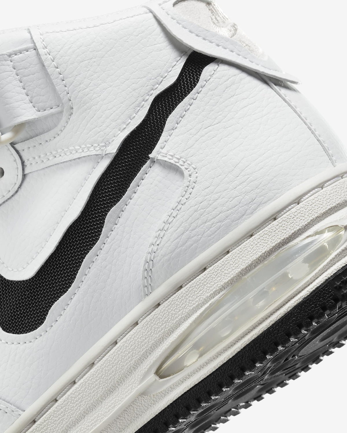 FB1374-101 Nike Air Force 1 Mid Evo Summit White Sail Black (Men's)