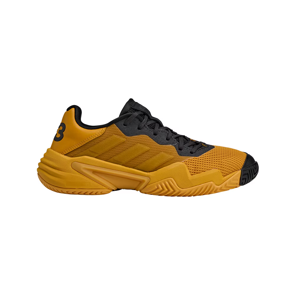 JP9843 adidas Y-3 Barricade 13 Tennis Orbit Grey Black (Women's)