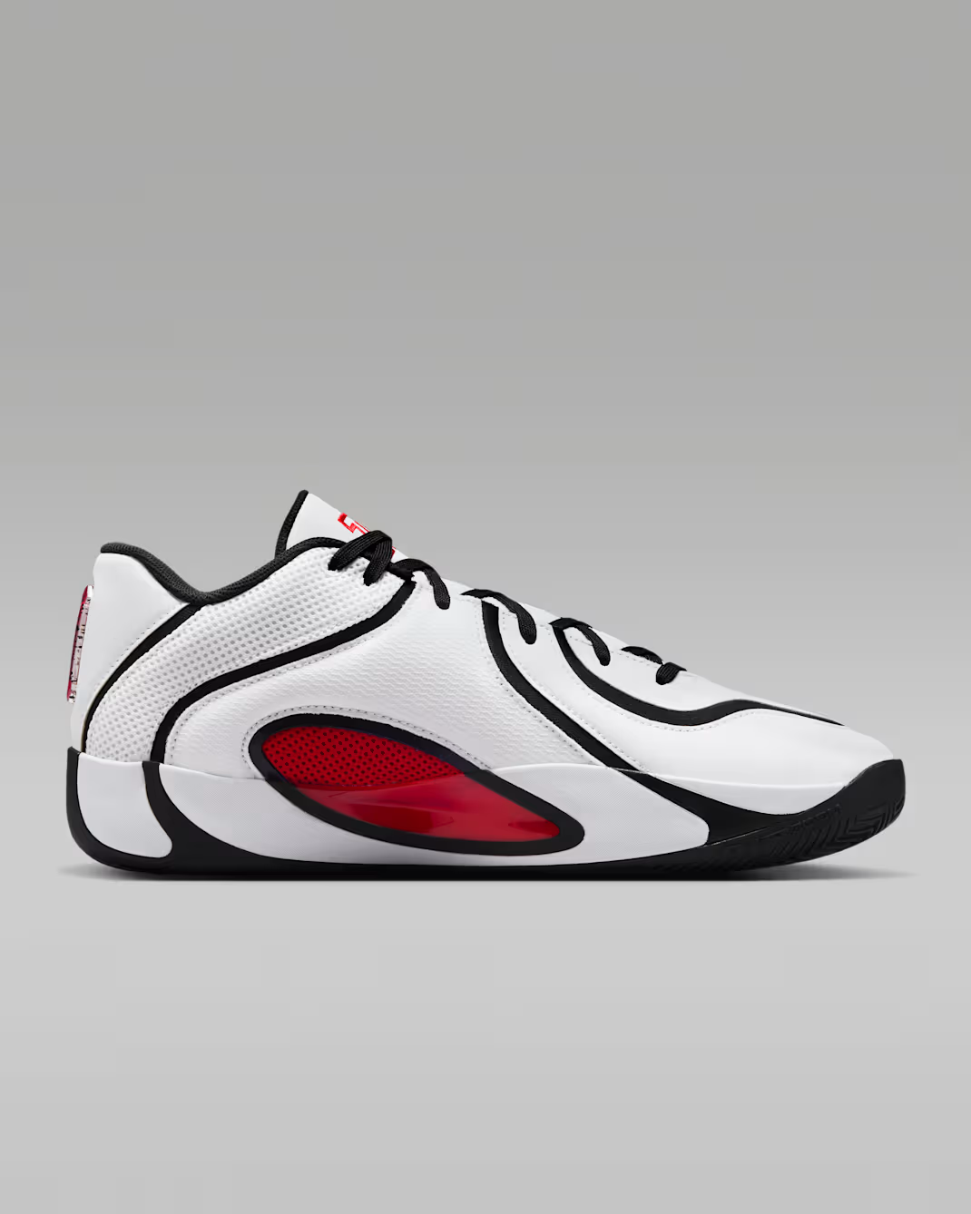 HQ4613-101 Nike Jordan Tatum 4 White Black University Red (HQ4614-101) (Men's)