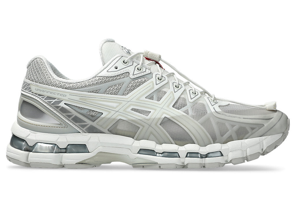 1203A529-100 UNAFFECTED Asics Gel-Kayano 20 Cream Lake Grey (Men's)
