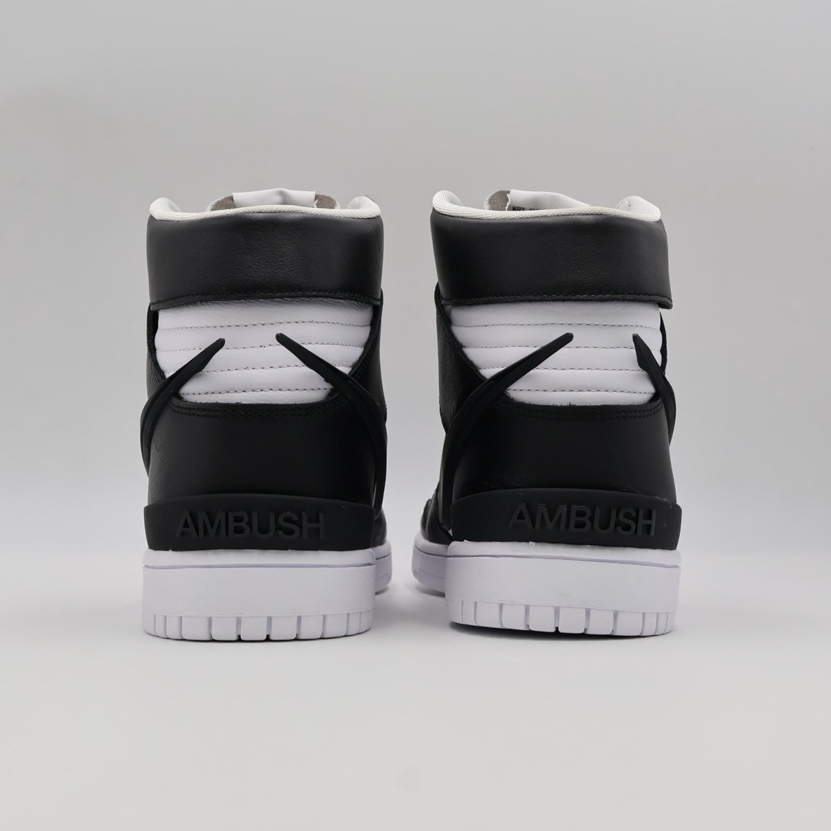 CU7544-001 Nike Dunk High AMBUSH Black White Spruce Aura Panda (Men's)