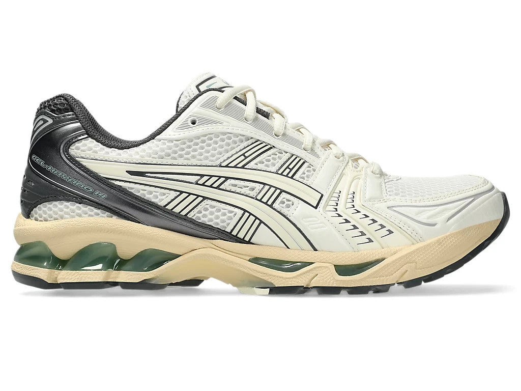 1203A537-113 Asics Gel-Kayano 14 Cream Obsidian Grey (Men's)