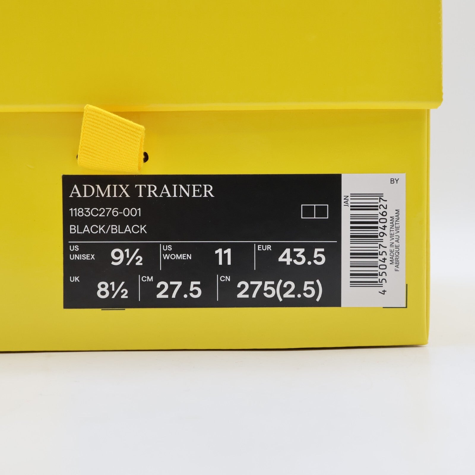 1183C276-001 Onitsuka Tiger Admix Trainer Black (Men's)