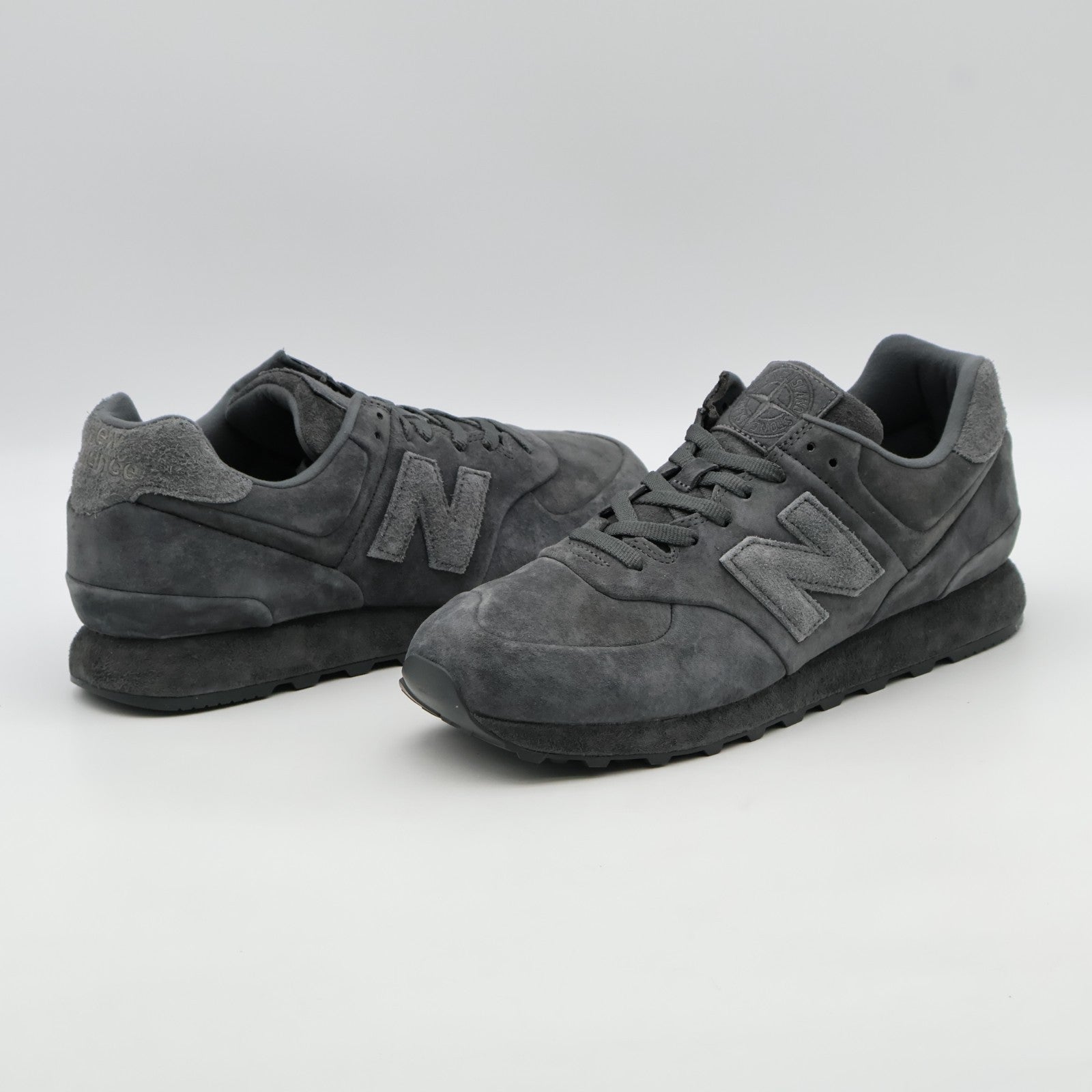 U574BST1 Stone Island New Balance 574 Legacy Ghost Grey (Men's)
