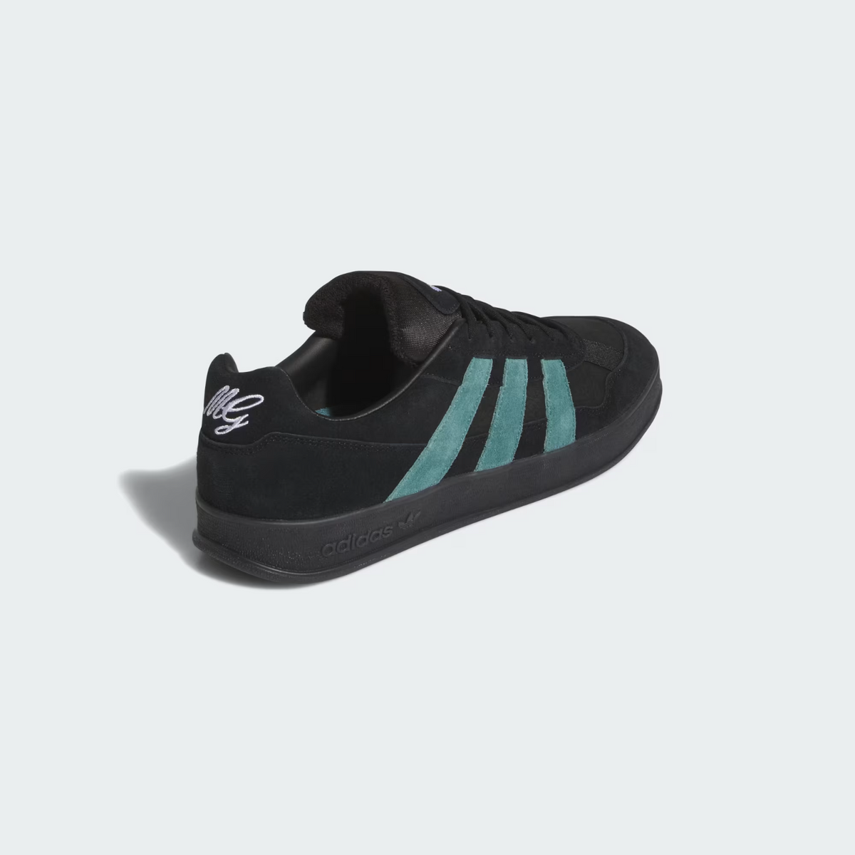 JQ1042 adidas Originals Aloha Super Core Black Preloved Teal Cloud White (Men's)