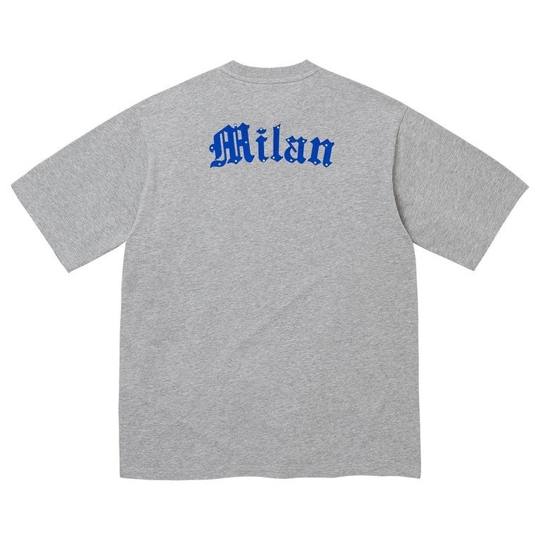 Supreme Milan Sequin S/S Top Heather Grey