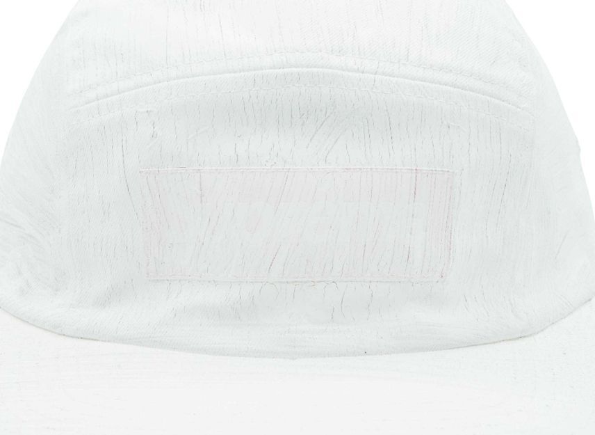 Supreme x MM6 Maison Margiela Painted Camp Cap White