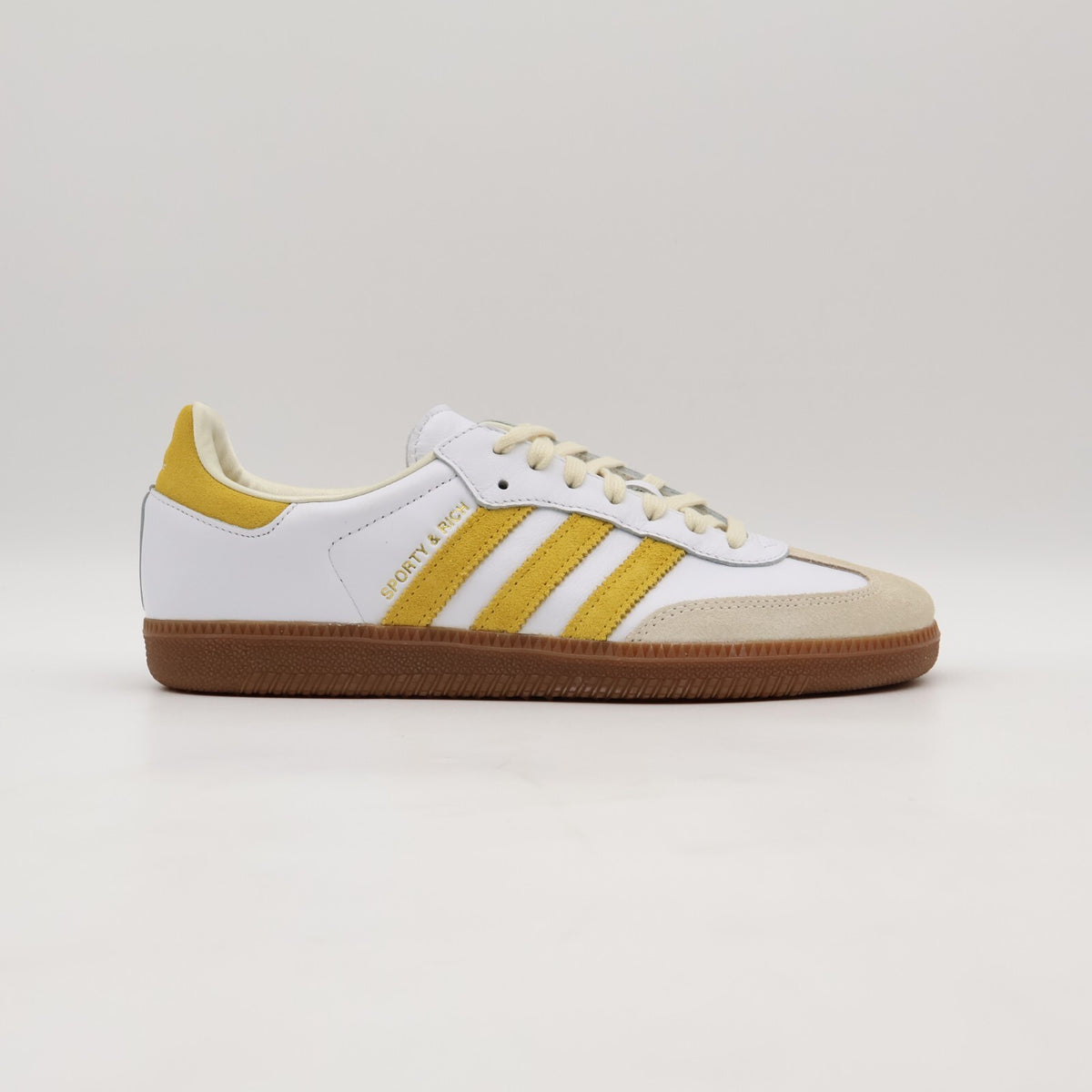 IF5661 Sporty & Rich adidas Originals Samba OG White Bold Gold Cream (Men's)