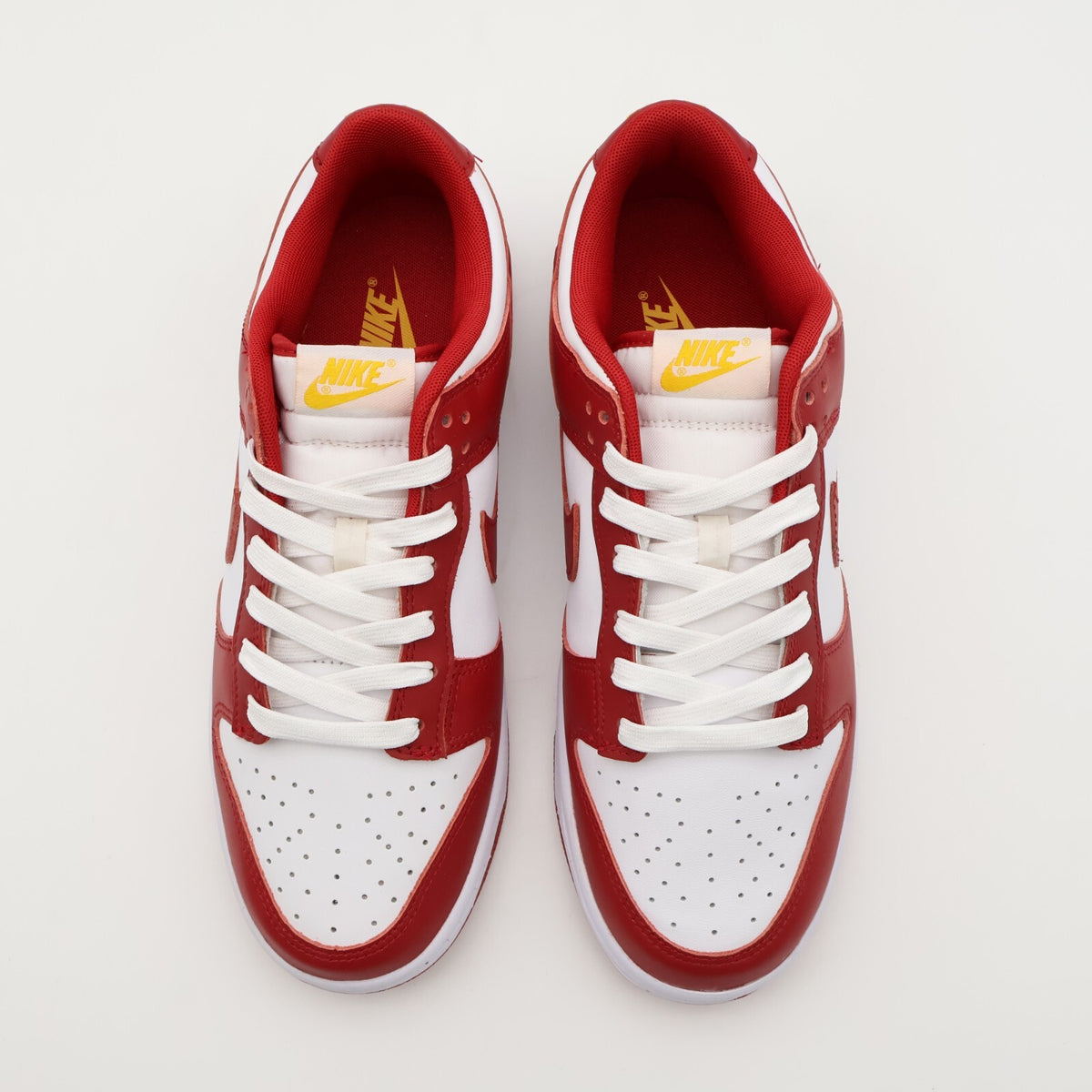 DD1391-602 Nike Dunk Low Retro USC Gym Red University Gold Cardinal (Men's)