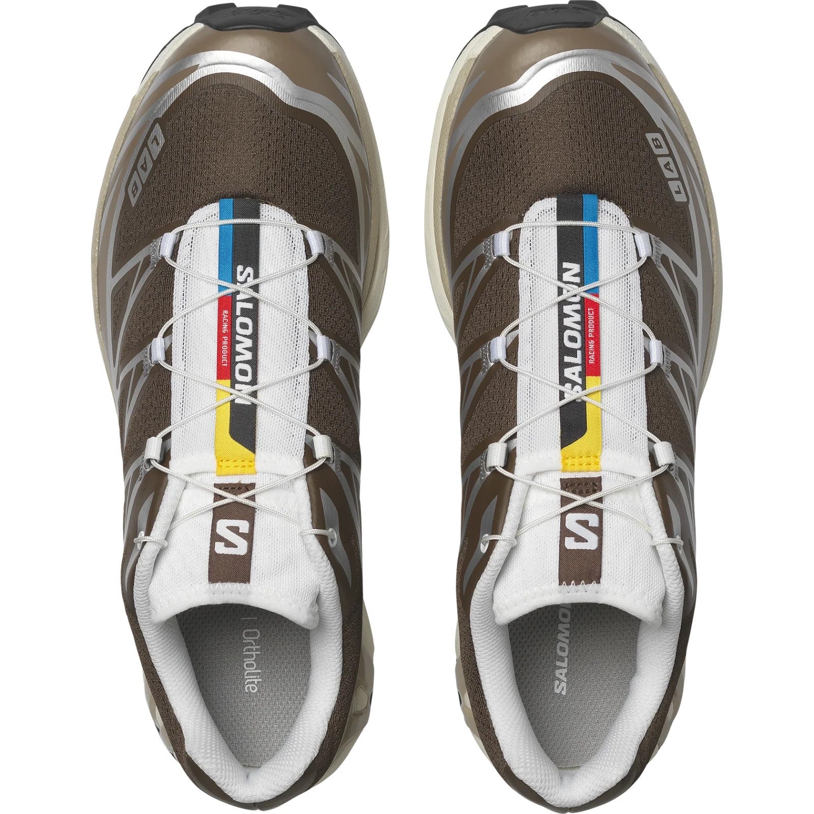 L49209900 Salomon XT-6 Earth Brown Walnut Footwear Silver (Men's)
