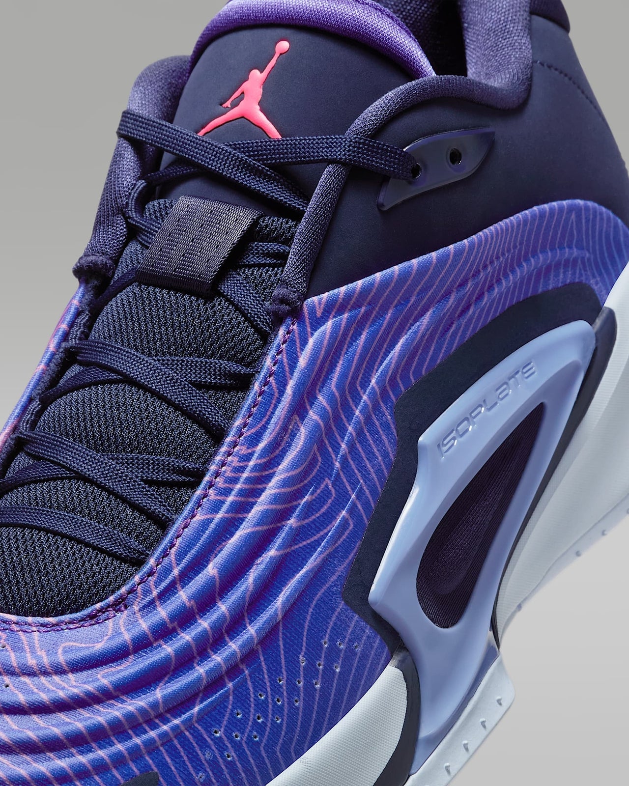 FQ1285-500 Nike Luka 3 Purple Comet Midnight Navy Hydrogen Blue Hot Punch (Men's