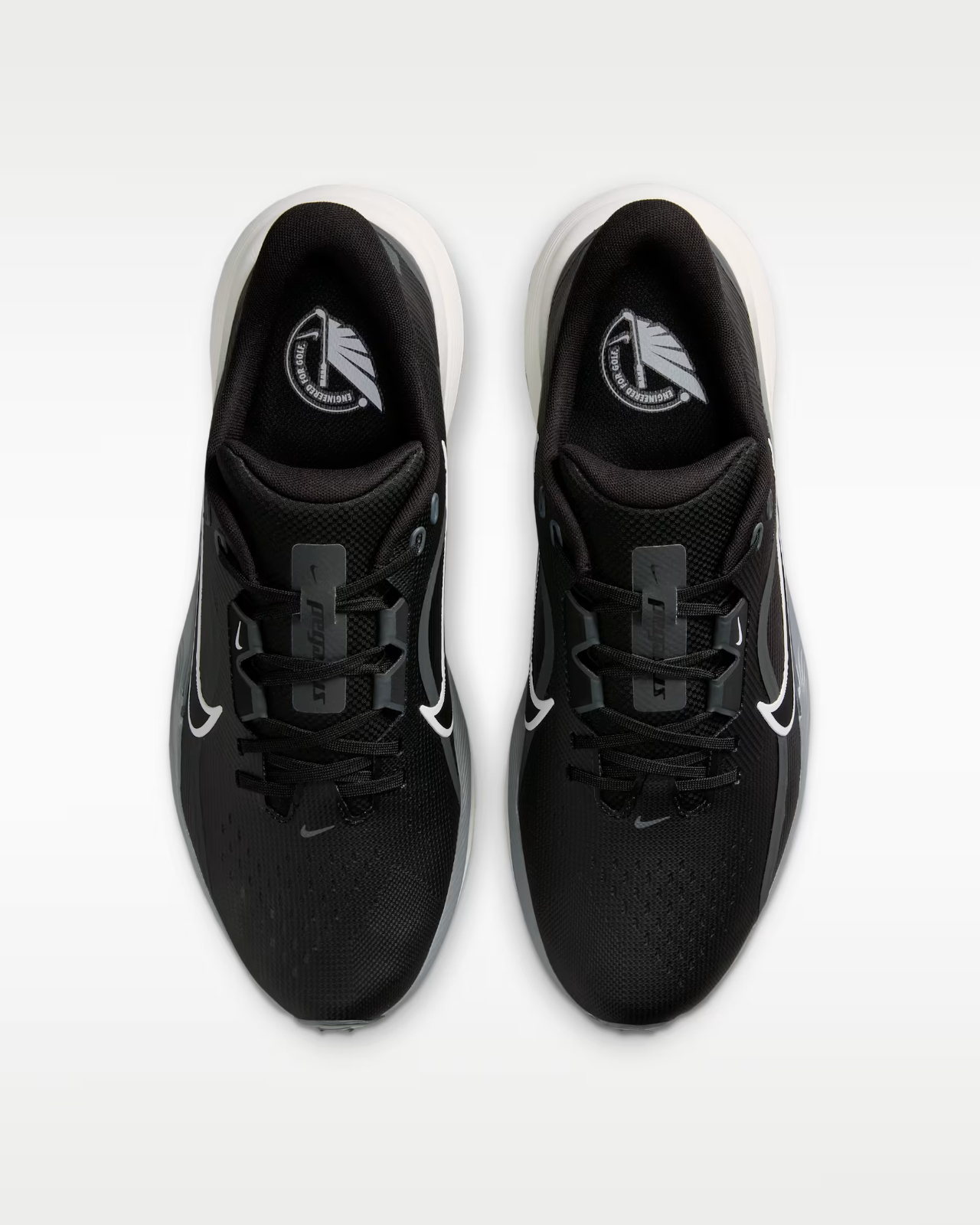 HV4700-001 Nike Pegasus 1 Golf "Black" (Men's)