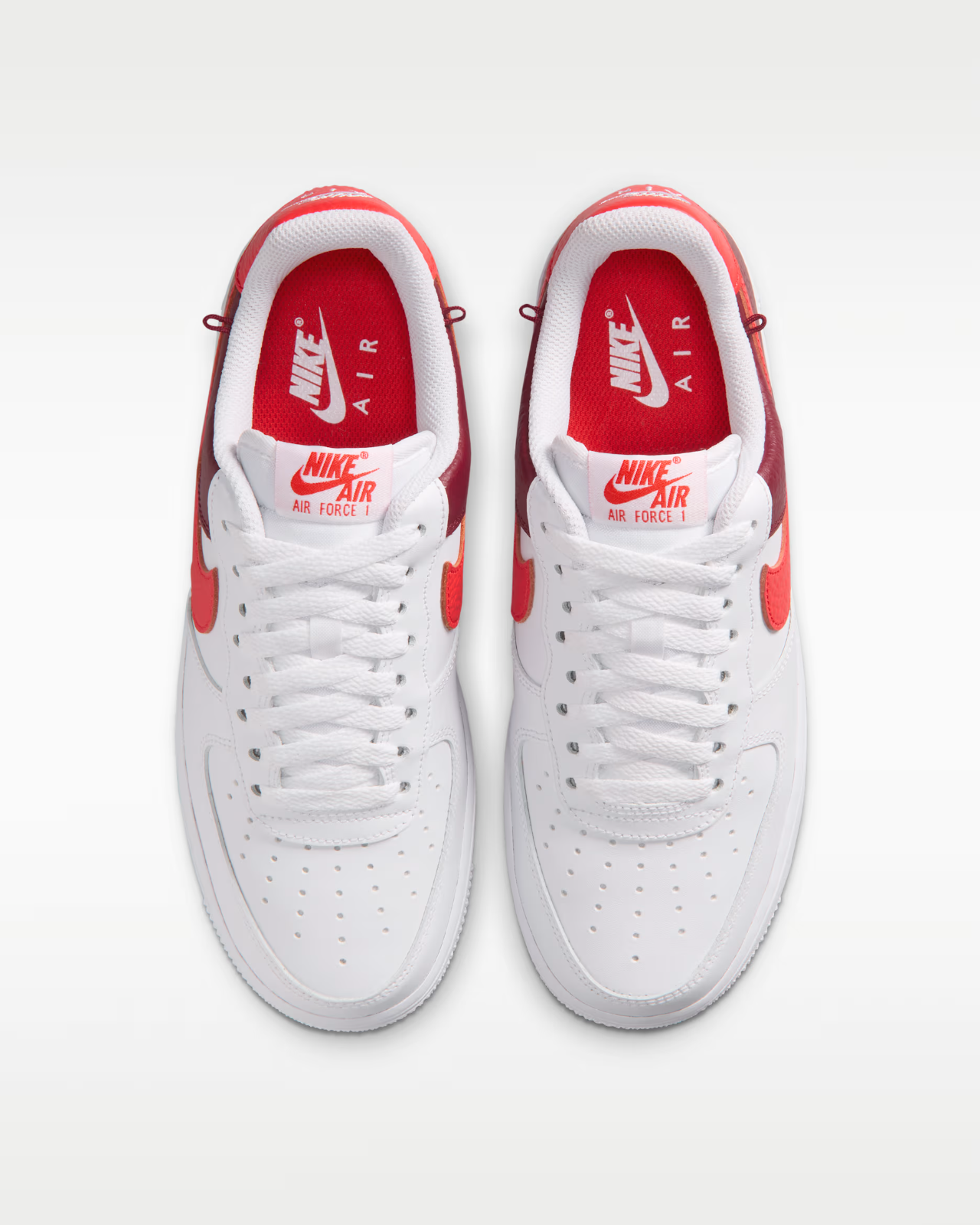IR0872-101 Nike Air Force 1 '07 "White/Light Crimson" (Women's)