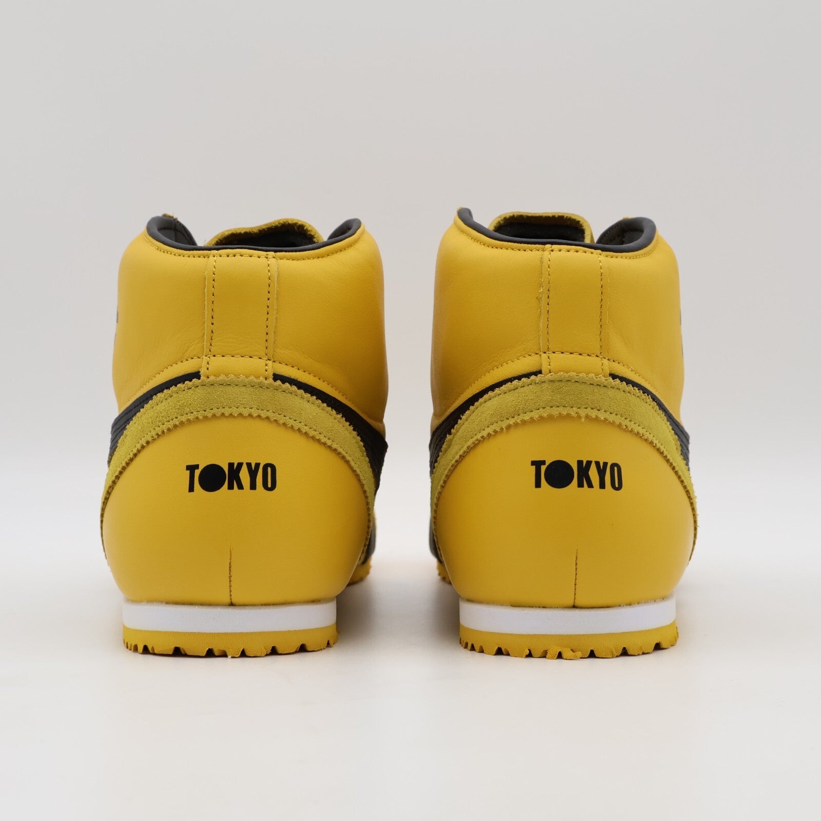 1183B577-751 Onitsuka Tiger Mexico Mid Runner Yellow Black (Men's)