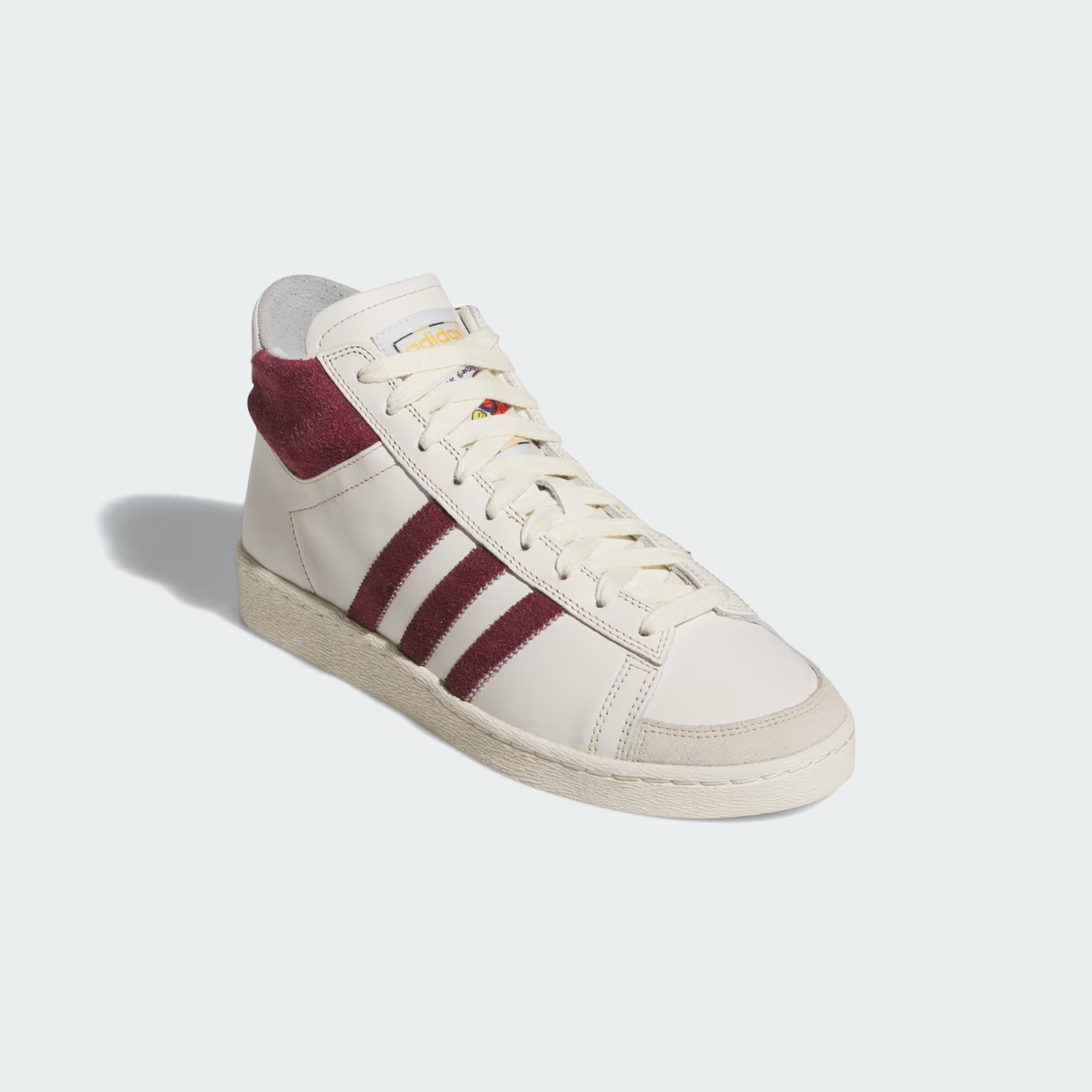 JR4891 Mark Gonzales adidas Originals Jabbar Hi Chalk White Shadow Red (Men's)