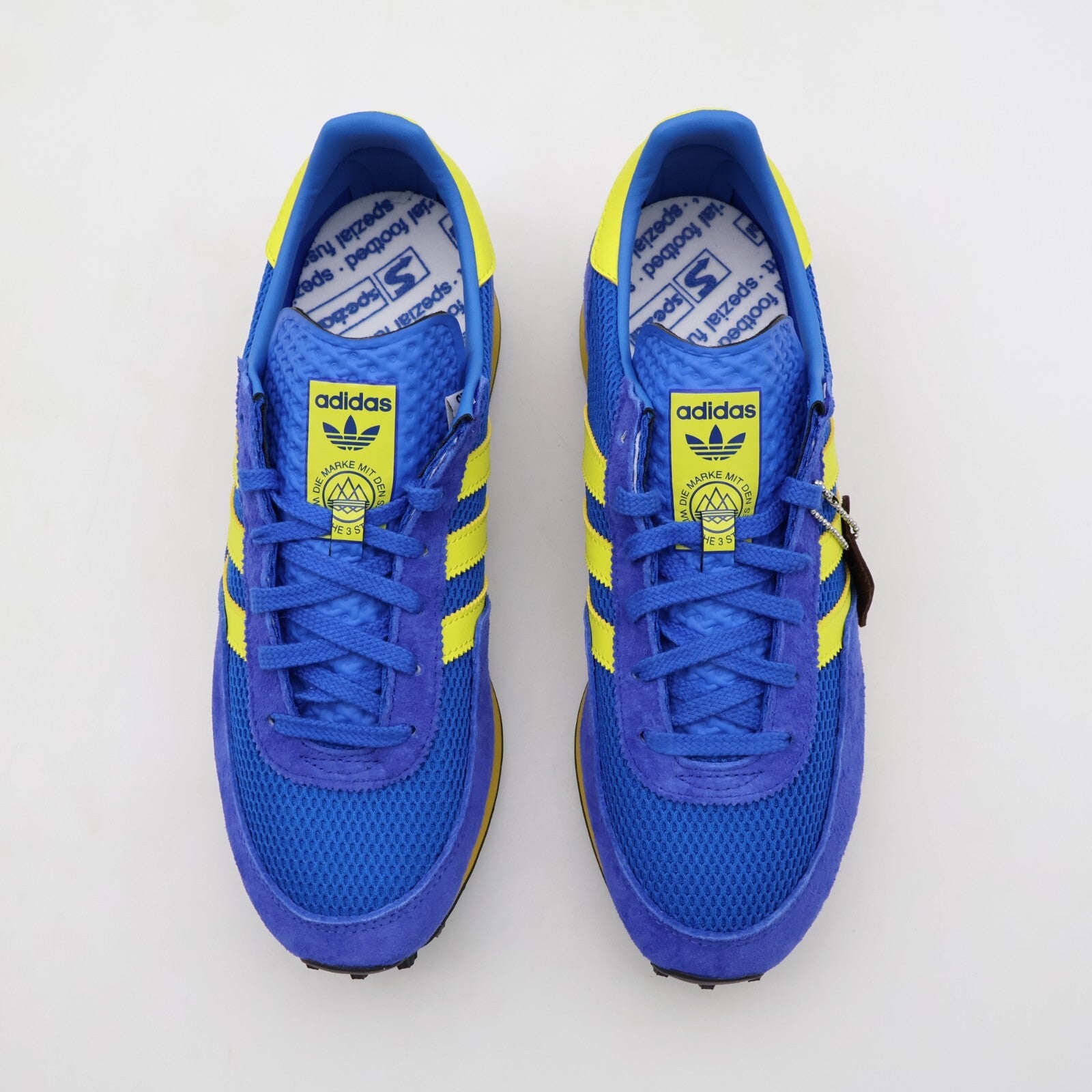 JS3061 adidas Originals TRX Mesh Spezial Hi-Res Blue Shock Yellow Glow Blue (Men