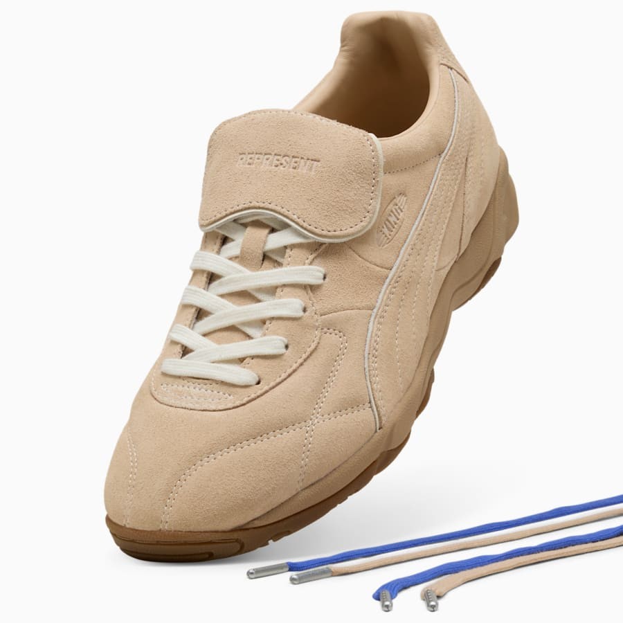 403454-01 Represent Ã Puma King Indoor Light Sand/Frosted Ivory ( Men's )