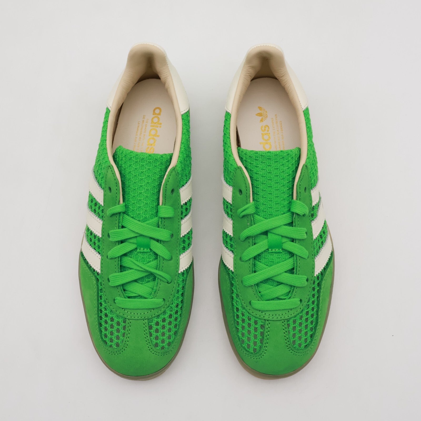 JH5417 adidas Originals Gazelle Indoor Energy Green Off White Magic Beige (Men's