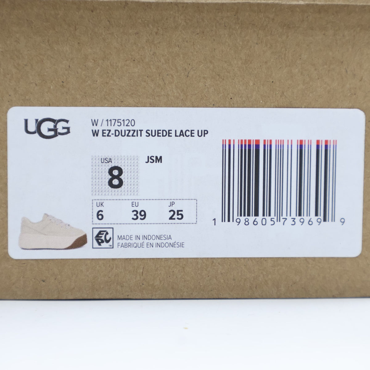 1175120-JSM UGG EZ-Duzzit Suede Lace Up Jasminen (Women's)